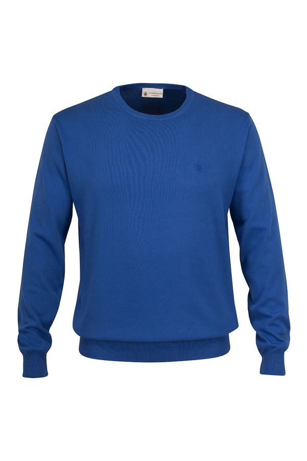 Pullover crew neck overdy airforce blue man 768