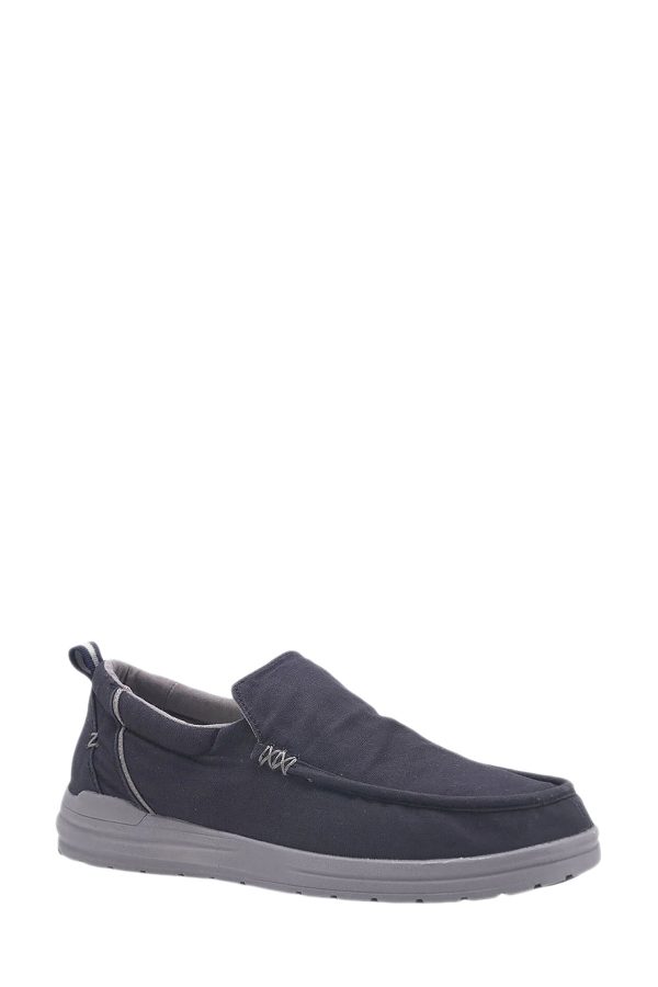 Slipon navy blue man casual shoes - Image 2