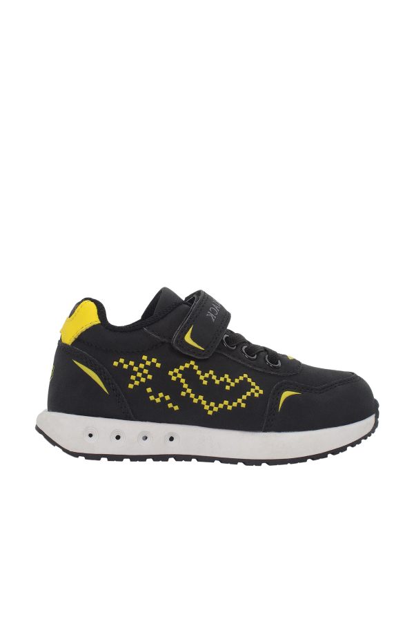 1 velcro and elastic lace multicolor boy sneaker