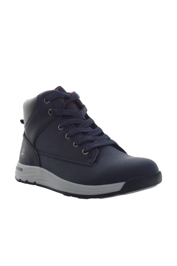 Ankle boot lace up navy blue boy 776 - Image 2