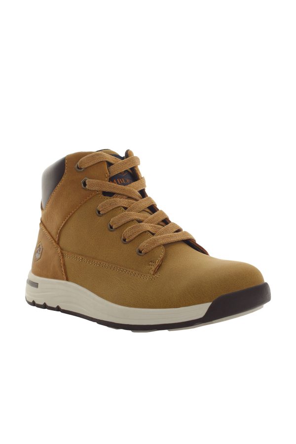 Ankle boot lace up yellow boy 776 - Image 2